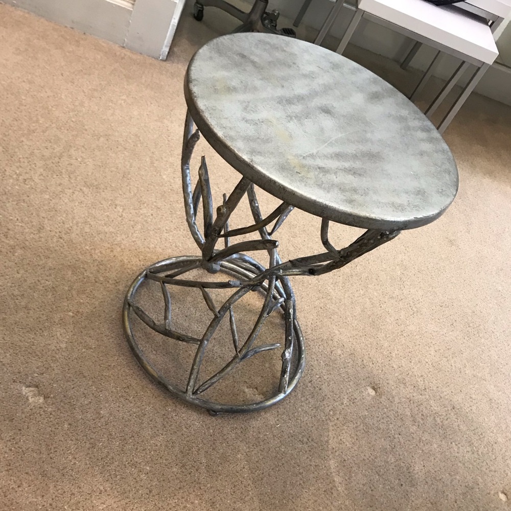 Silver table
